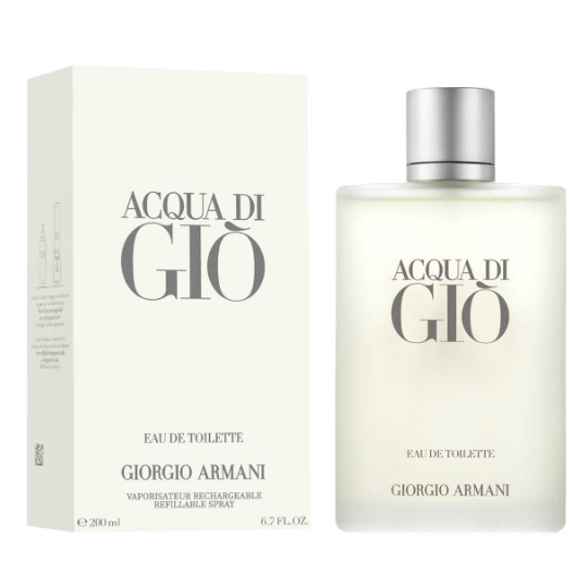 Acqua di Gio Refilable EDT 200ml Hombre